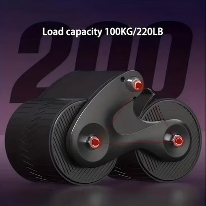 Ab Roller with Timer Elbow Support, Abs roller wheel core exercise equipment, Core Workout Equipment Home Gym Abs Machine