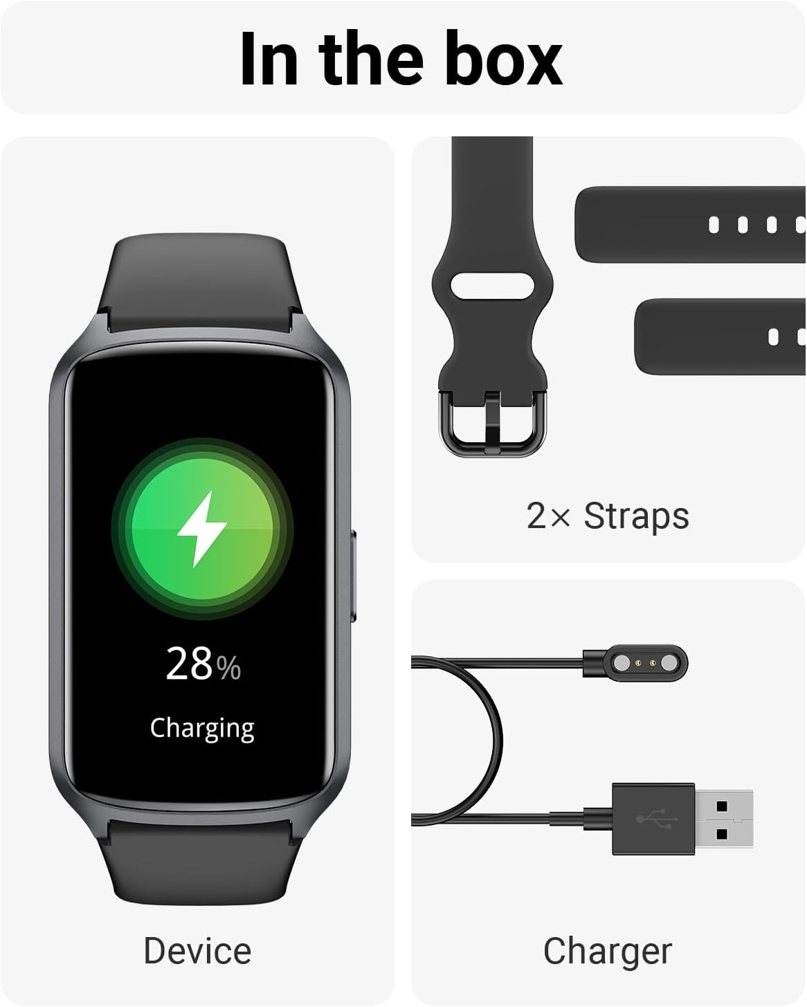 Amzhero Health Fitness Tracker with 24/7 Heart Rate, Blood Oxygen, Blood Pressure, Sleep Tracker, 5ATM Waterproof Activity Trackers with Step Tracker, Pedometer